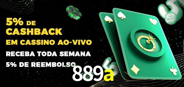 Promoções do cassino ao Vivo 889a